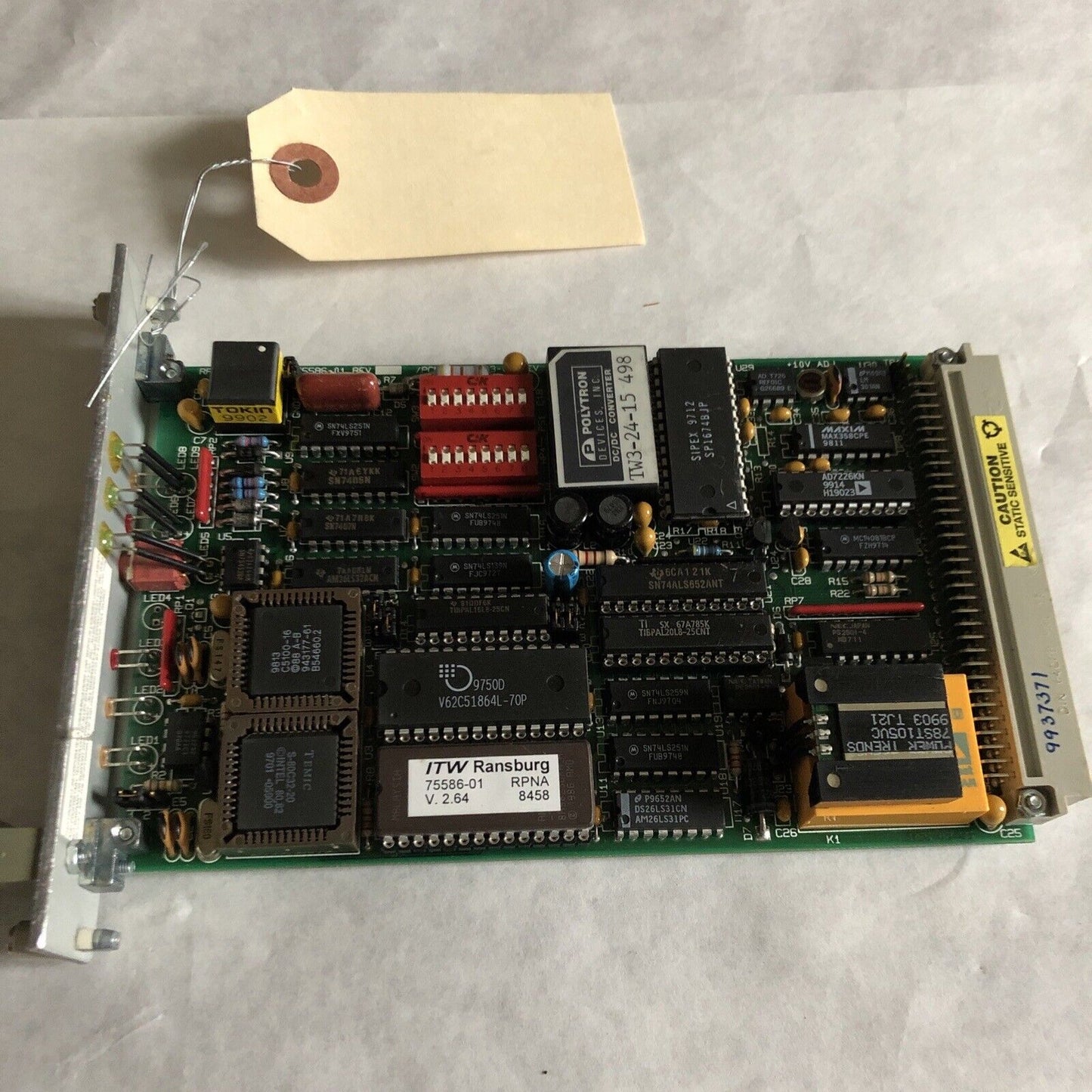 New Itw Ransburg Rpna Module 75586-01 Corona,Itw 75643-01,Itw Hv Adapter,Az