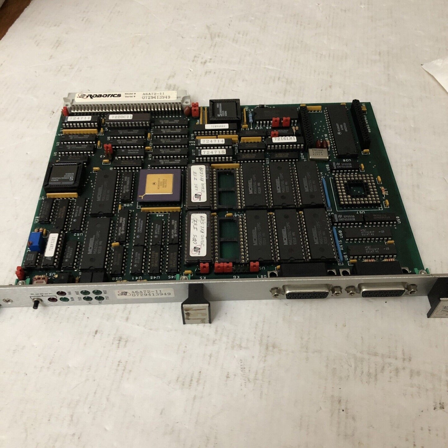 Isi Pc072c,Isi Iac 8000,Robotics A6a72-1I,Norgren  Module,(No Pc021a),Cz