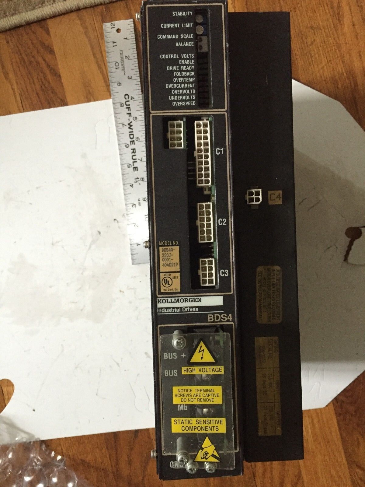 Kollmorger Bds4a-220J-0001-404D21p,Bds4,Industrial Drives,Servo Drive,Df