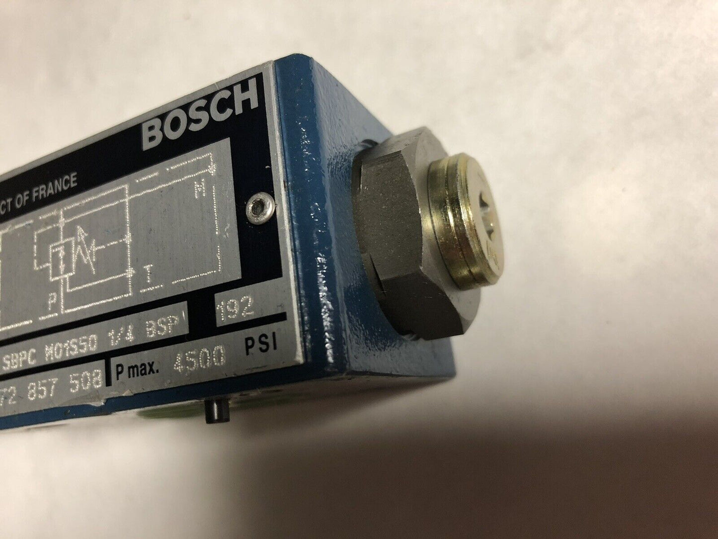 New Bosch Fe3 Sbpc M01s50 1/4 Bsp 192 Hydraulic Reducing Valve 7 472 857 508,En