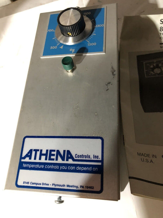 New Athena 86L-B-114-149 Process Temperature Controller,1 Ph,120/240 Vac,80,To