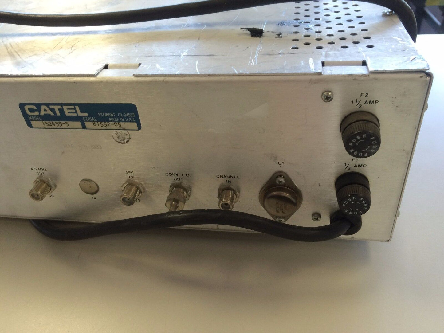 Catel 152499-5 Television Demodulator ,Input Converter, I.F Amplier,Agc,Cy