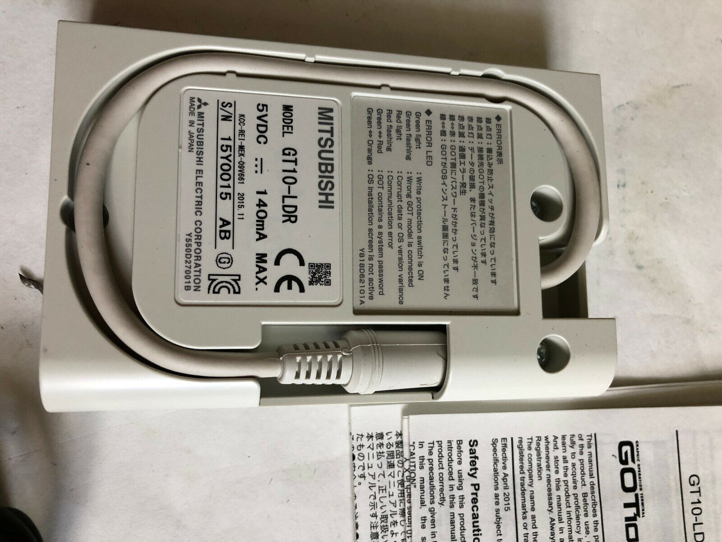 New Mitsubishi Electric Gt10-Ldr Program Loader. Got1000 Controller,Te,Tn,Em