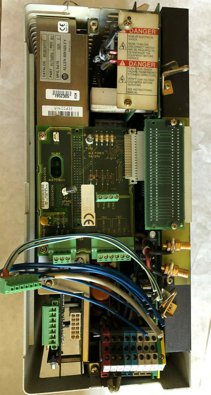 Allen Bradley 8520-3S10a-Bat-Ex4-S-1-2-3-4-5-7,85203Apa1,10Kw Servo Drive,Bo