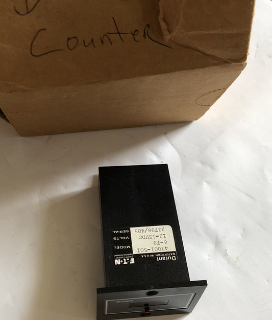 New Durant 43001-501,12-15Vdc 5-Digit Counter,Aa