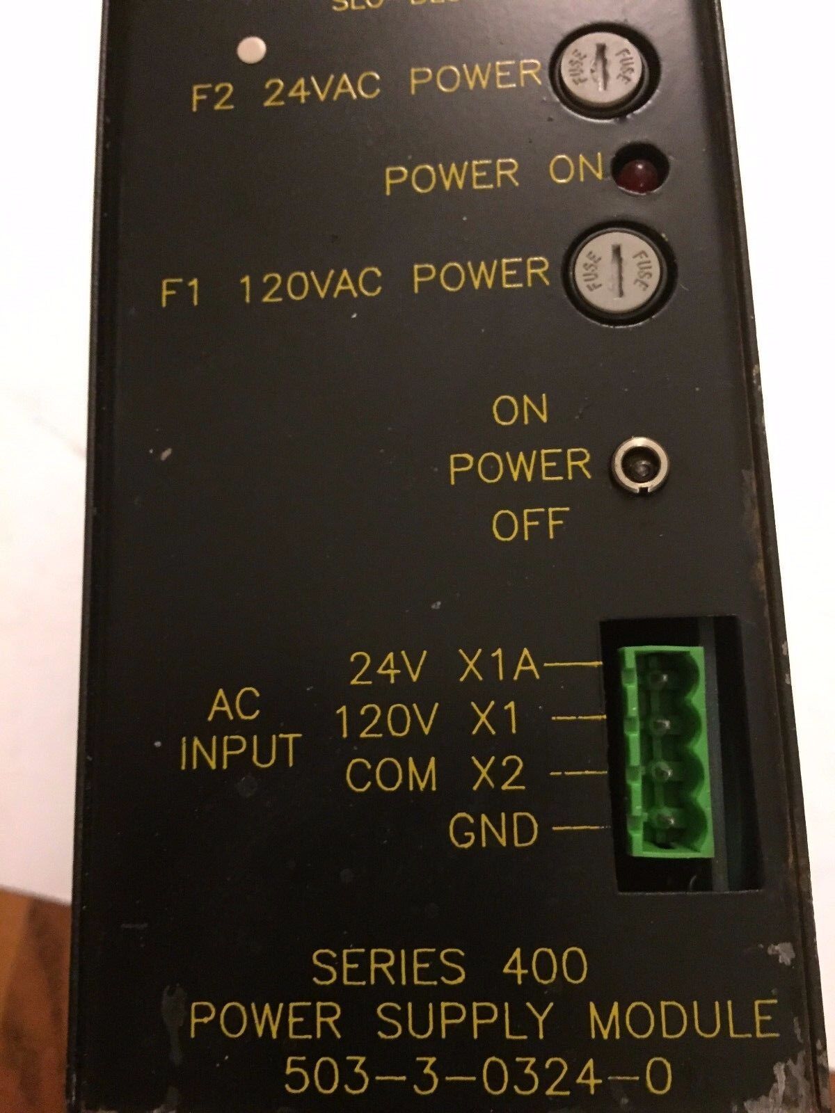 Robotron S-400,473-00372,503-3-0324-0 Power Supply 120Vac 24Vdc 503-3-0324-02,Bz