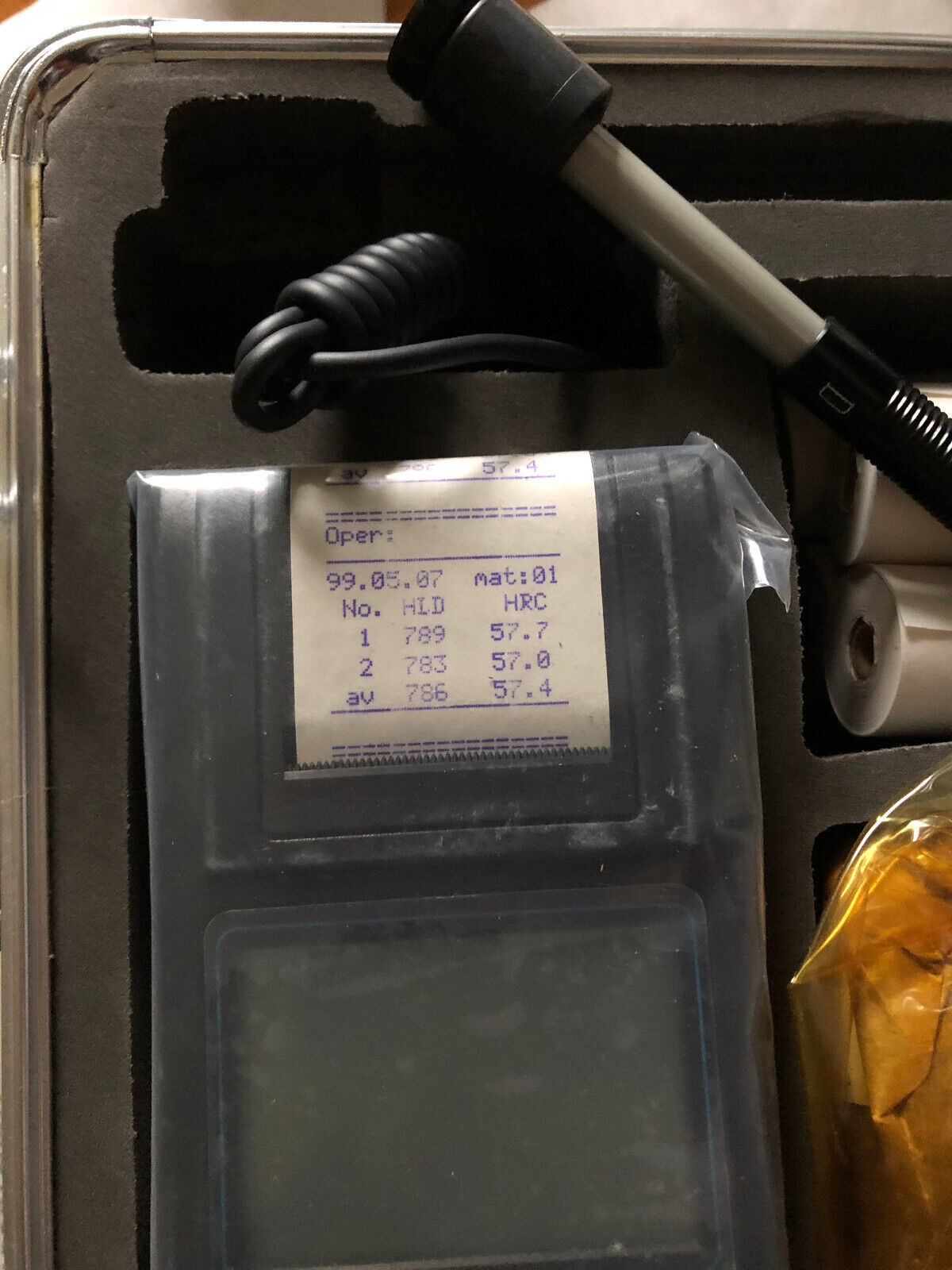 New Leeb Hlm-100 Hardness Hlm 100 Plus Leeb Hardness Tester With Mini Printer,Az