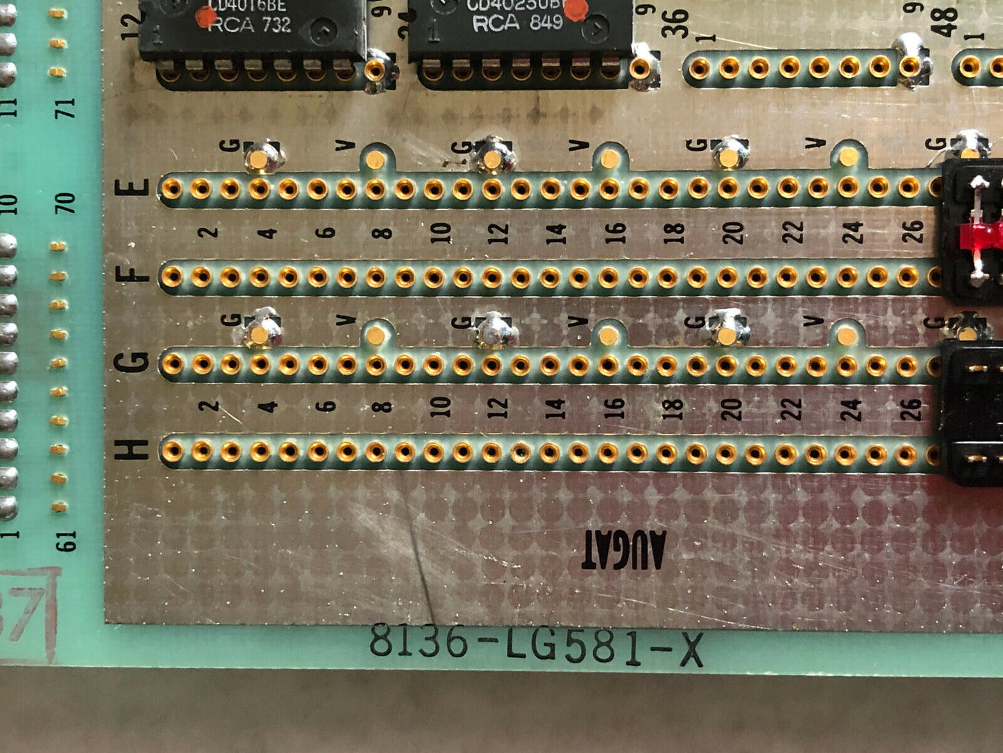 New Eaton D520bc14,Cutler Hammer 8136-Lg581-X,Directrol Interface Augat,Fk,Ey