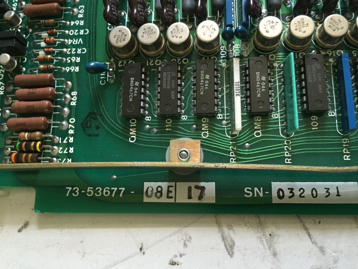 Computer Automation 73-53677 08E,73-53677-08E17,73-53677 Plc Board,Ew
