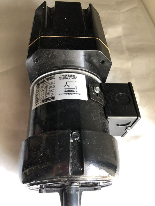 New Bison 508-01-416 Bison Gearmotor 230V 1/4Hp 0.82Amps Minarik,Tb