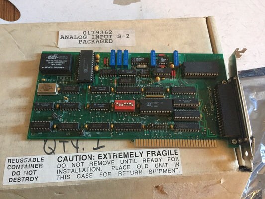 Used Scitex 0116825 Pc Board Analog Input Card,Aa