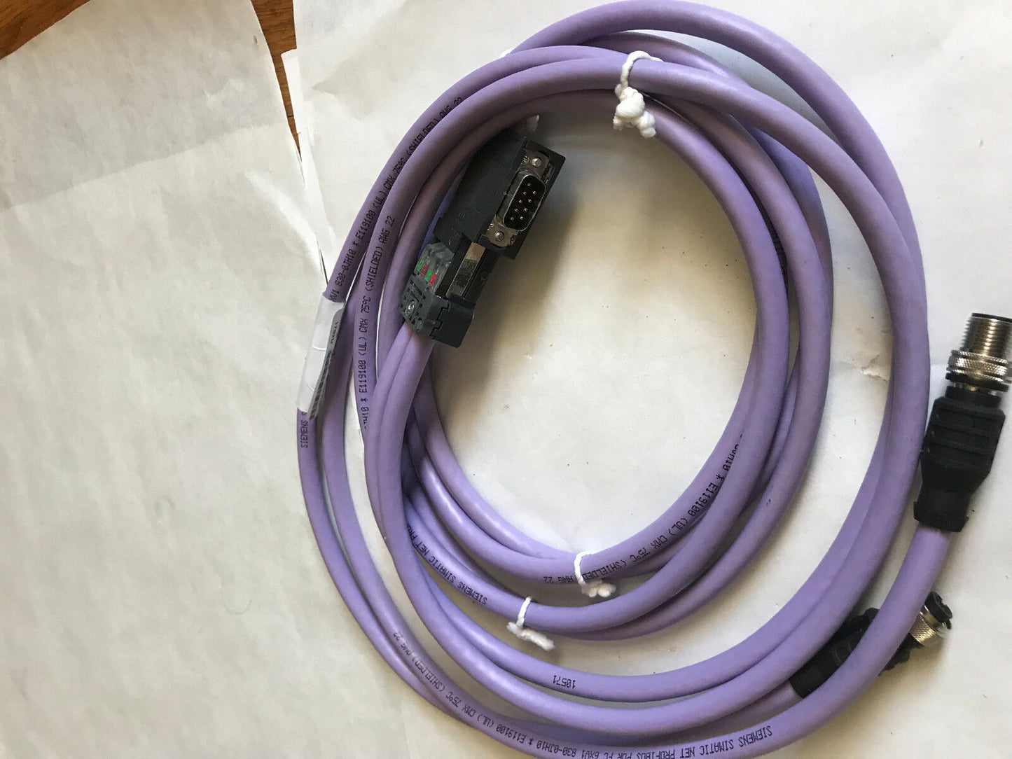 Interlink U0373-50,Bt Rssw D9s Rksw457-2M-2M Profibus Busstop Cable,4601U,Su