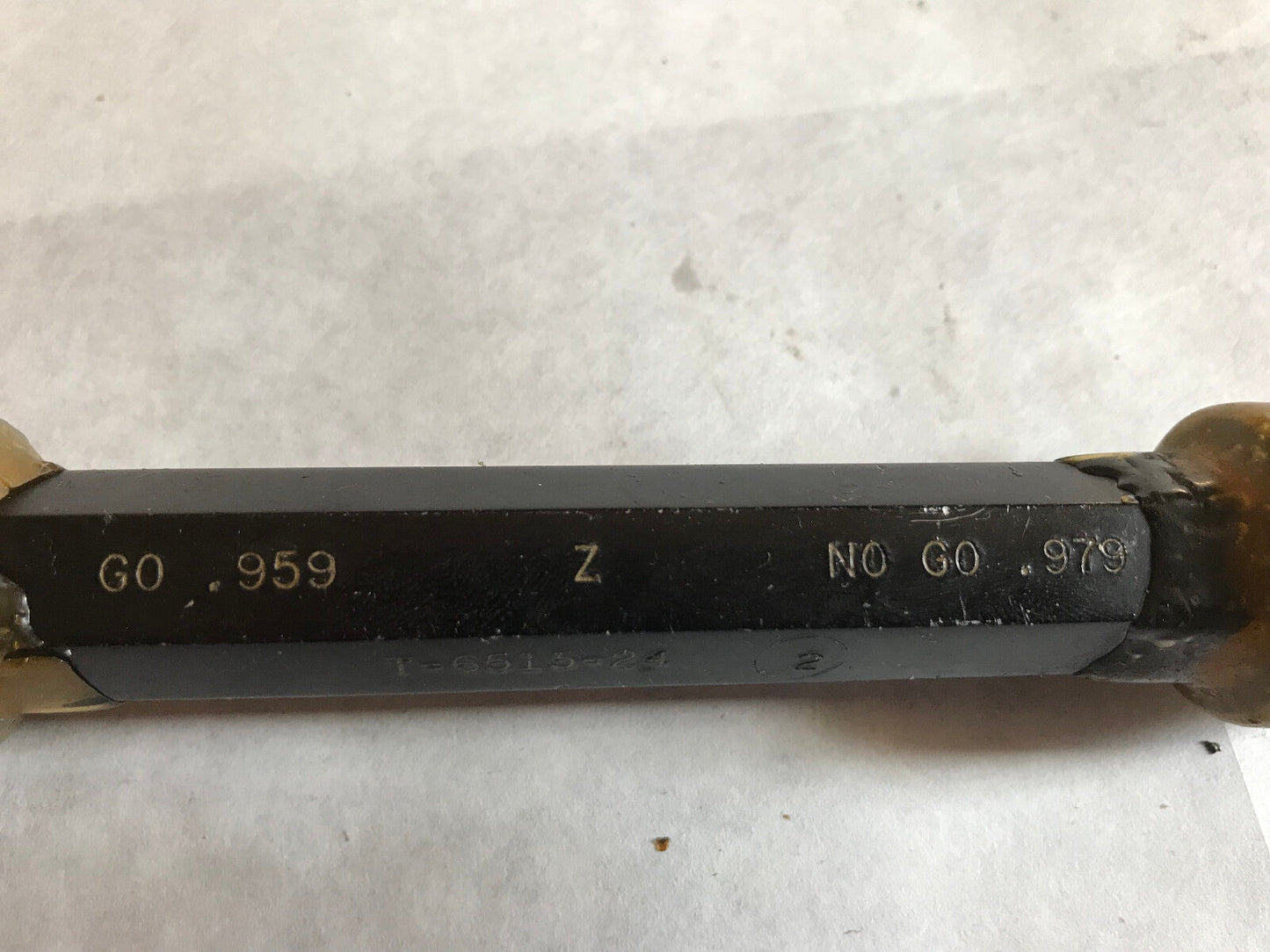 The Pipe Machinery 959,979 Inspection Gage Go No Go Plug Gage .959 .979,Ag