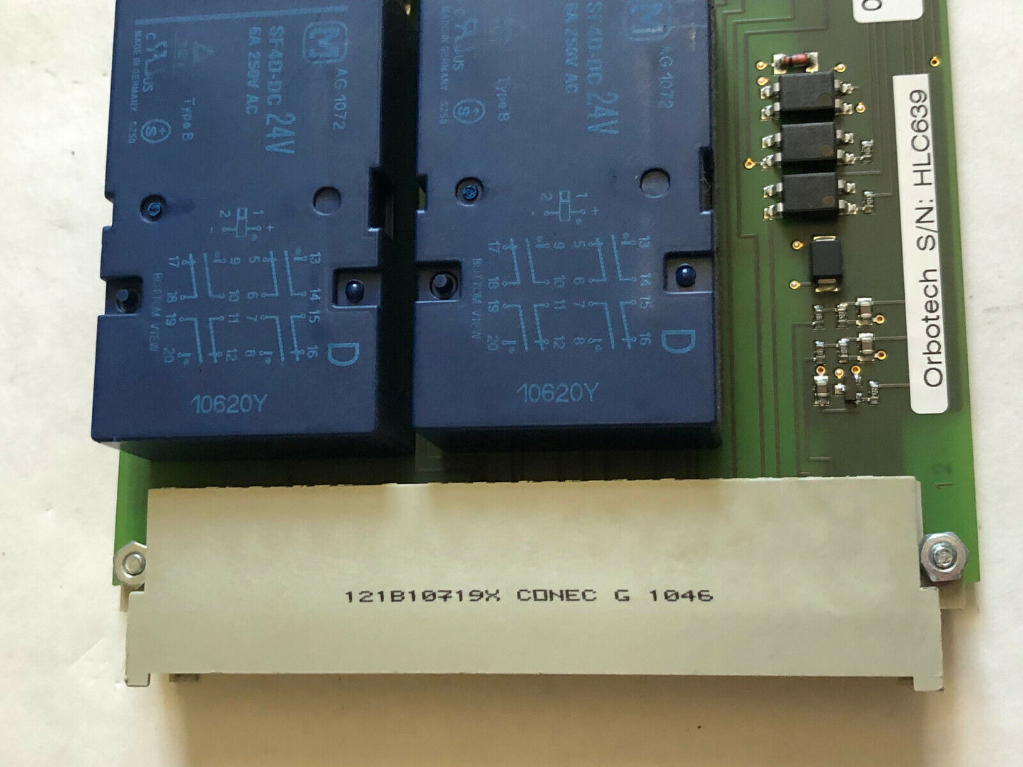 Orbotech 0355842A Rev. A Plc Board Controller,Orbotech Safety Chain,Sk