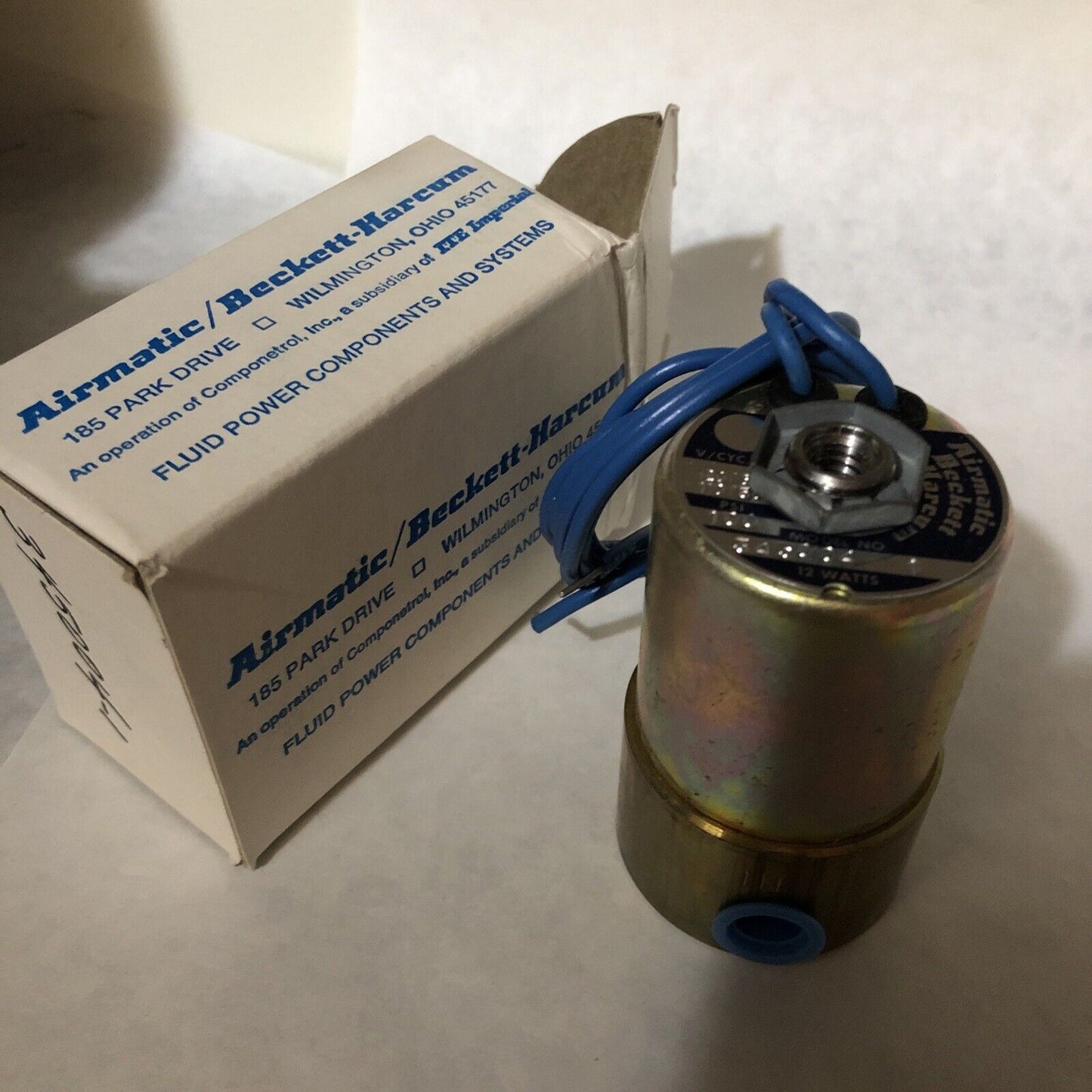 Airmatic Beckett Harcum 345004 1,3650041,3450041 Solenoid Valve,120Vac,1/4Npt,Bt