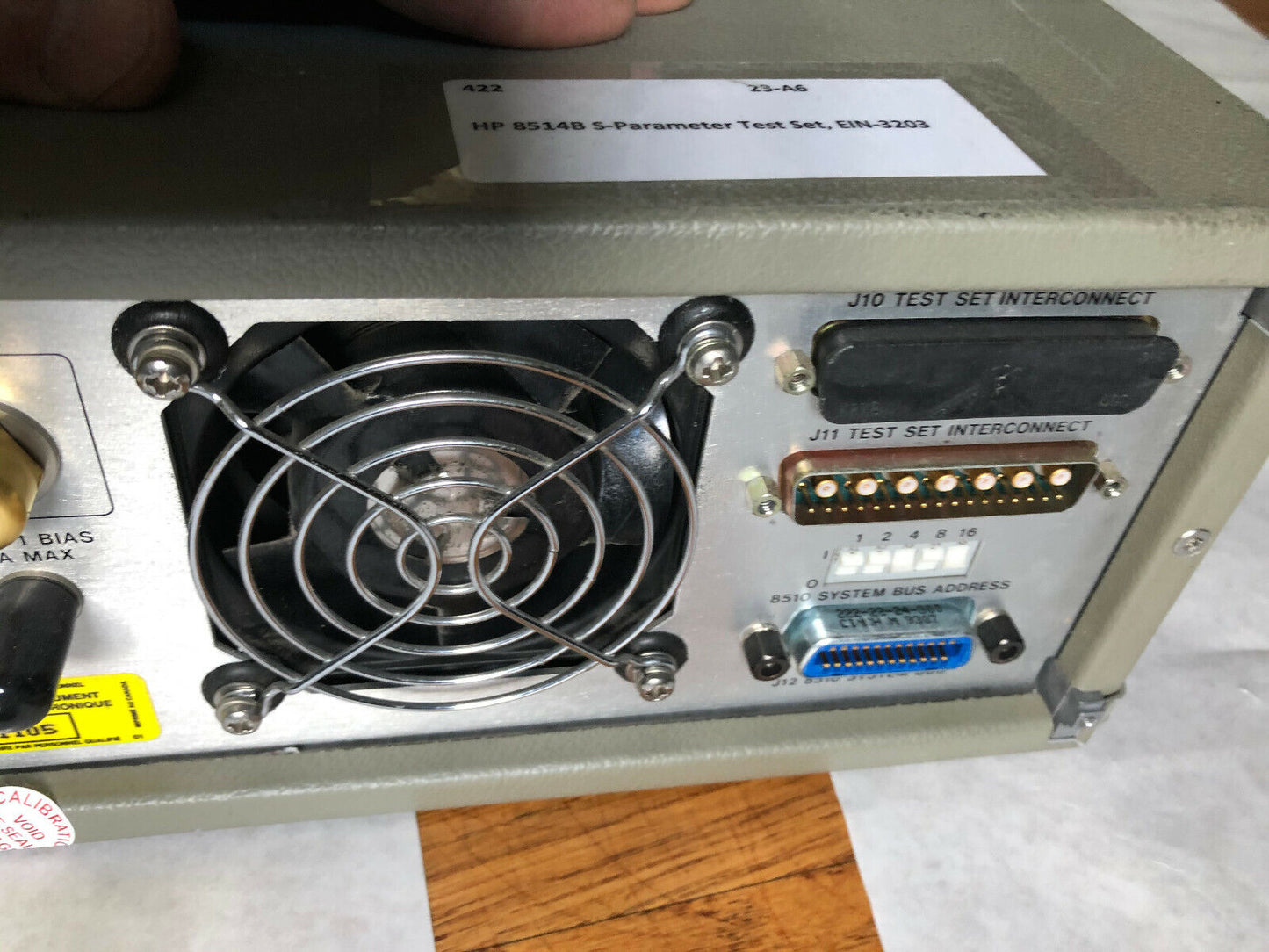 Hewlet Packard 8514B S-Parameter Test Set 45Mhz-20Ghz,Hp 8514B,Ti