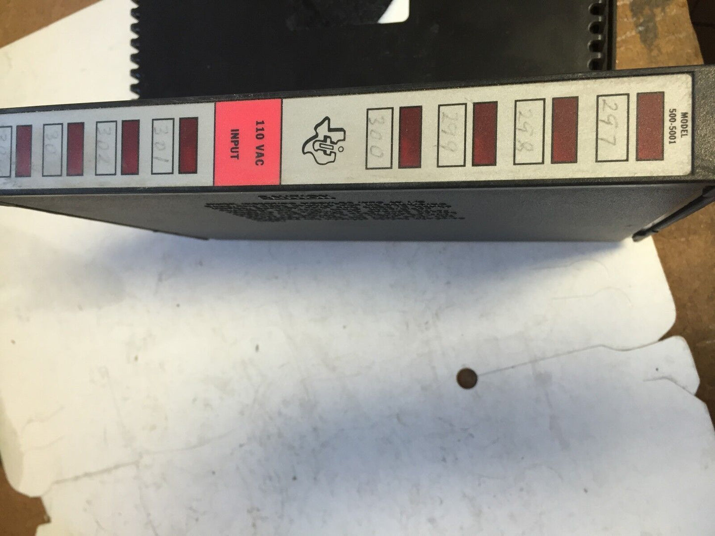 Texas Instruments 2459455-0001, 110V 16 Point Input Module 500-5001,Hl
