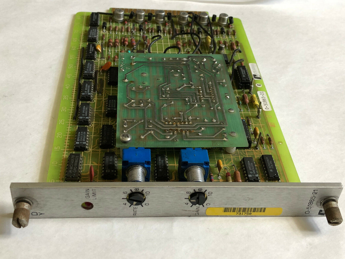 Reliance 0-51865-21 Electric O-5186521 Board Current Loop Drv-Clda 802288-78A,Em