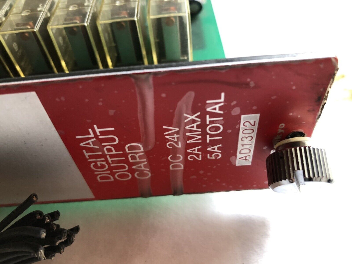 Sanyko Ad1302 Digital Output Card,Dc24v 2A Max,Kel 7010-020-160 4518,Tc