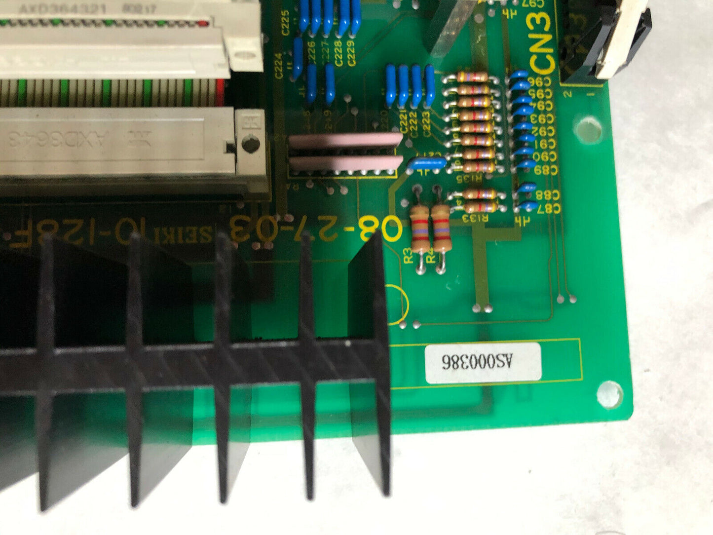 Seiki 10-128F,Io-128F,I0-128F,08-27-03,Smcn-2B,  Plc Board ,Sm