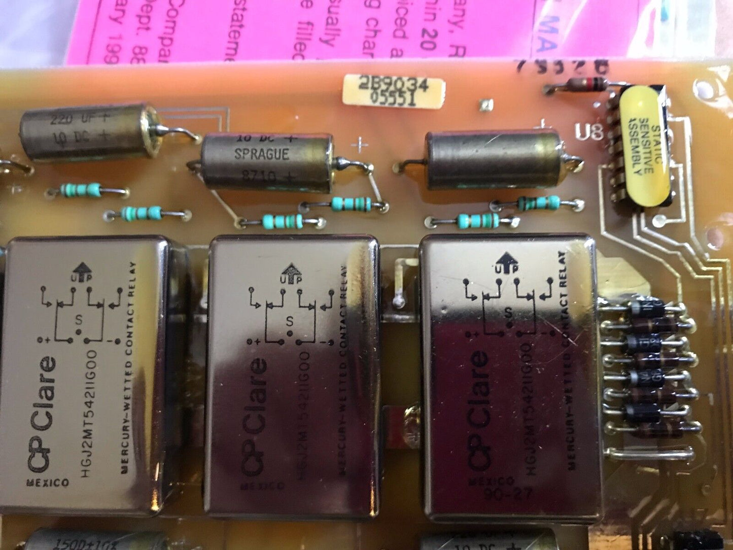 New Foxboro 2B9034 05551,D3001ds,Foxboro D3000qs-8,F9024ak,Oc15, Pcb Board,Aw