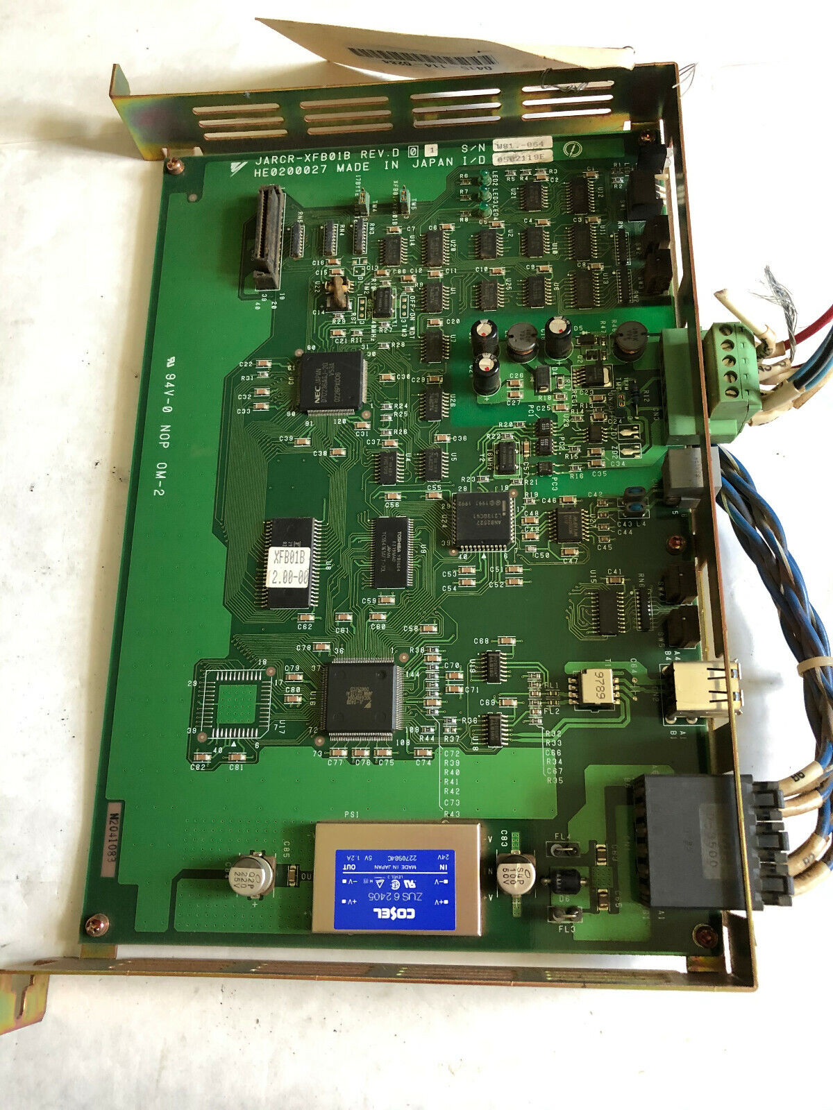 Yaskawa Jarcr-Xfb01b-2 Expansion Board,He0200027,Ek,Cg