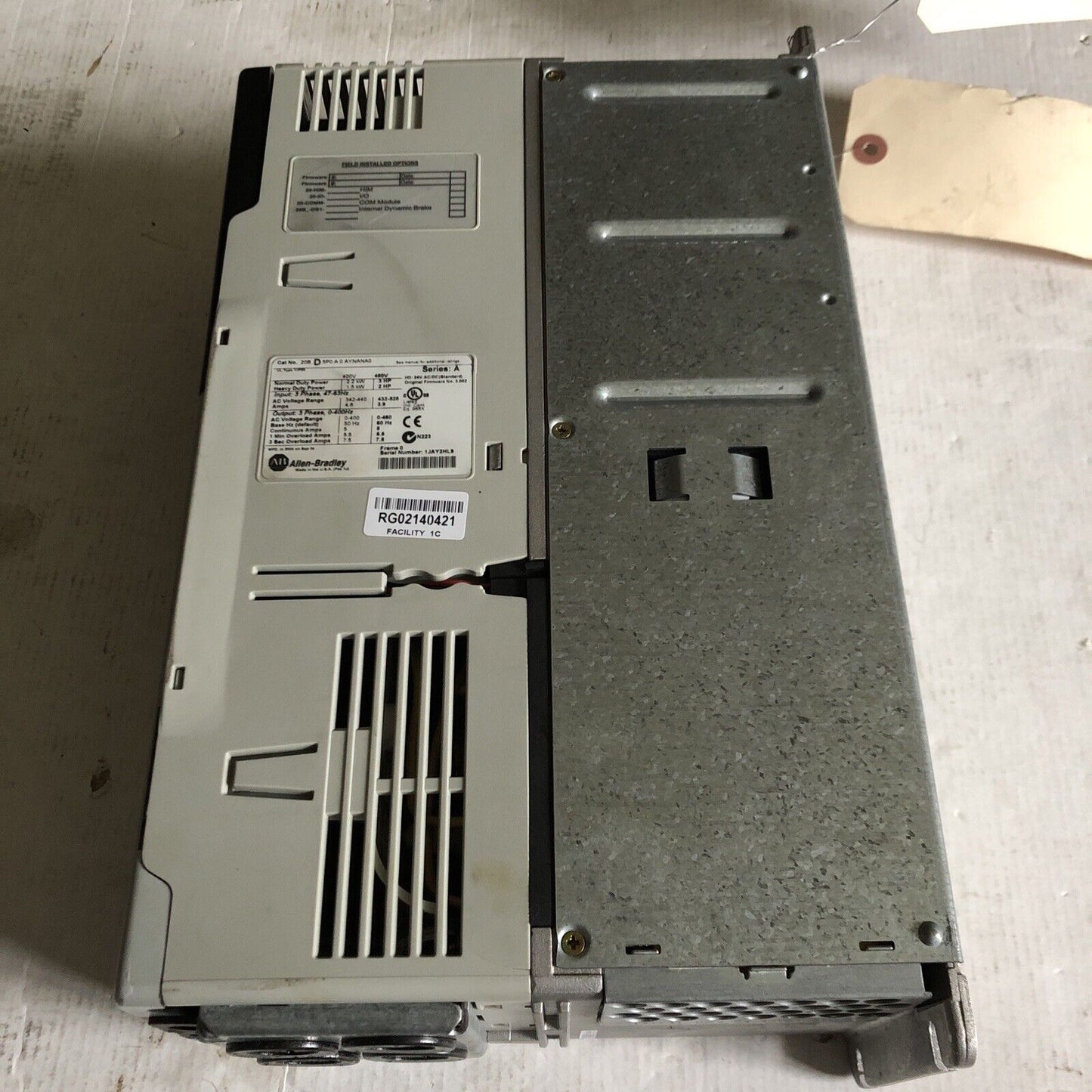 New Allen Bradley 20Bd5p0a0aynana0 Drive,Power Flex 700,20B D 5P0 A 0 Aynana0,Eb