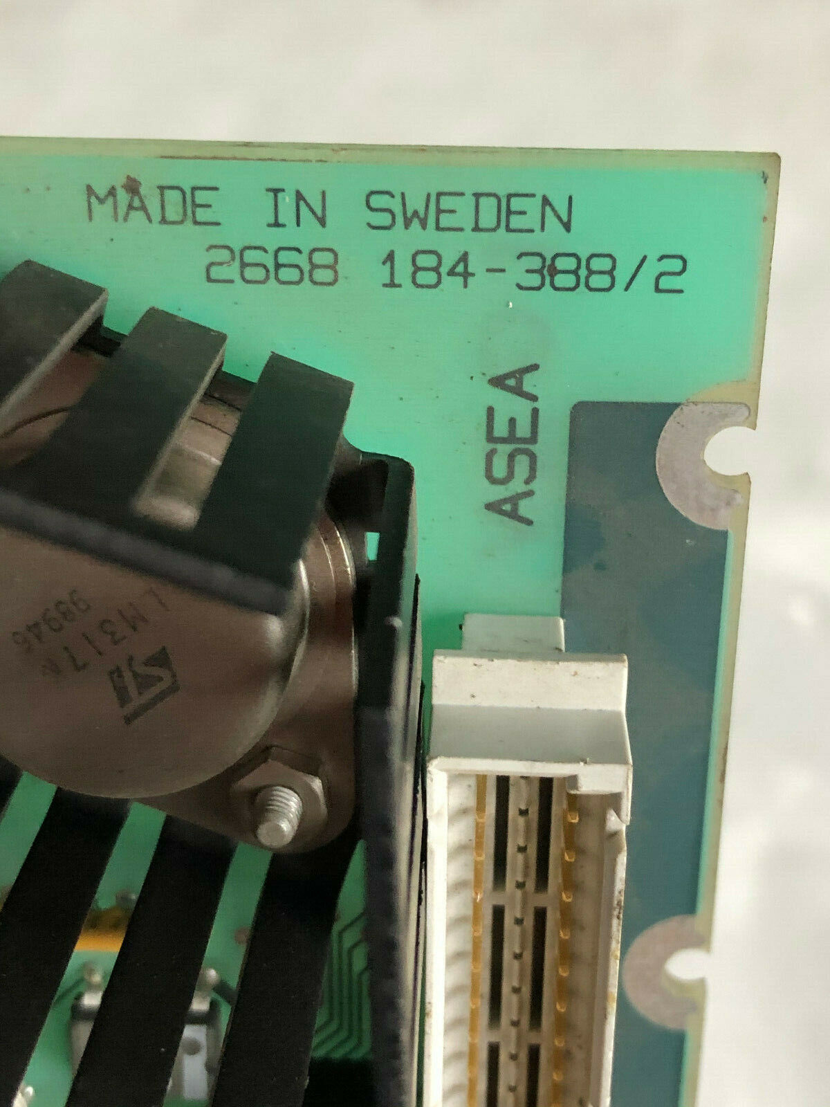 Abb Robotics Yb163102-Aa,Irbs 201 Servo Drive Asea 2668 184-388/2 Asea Board,Sa