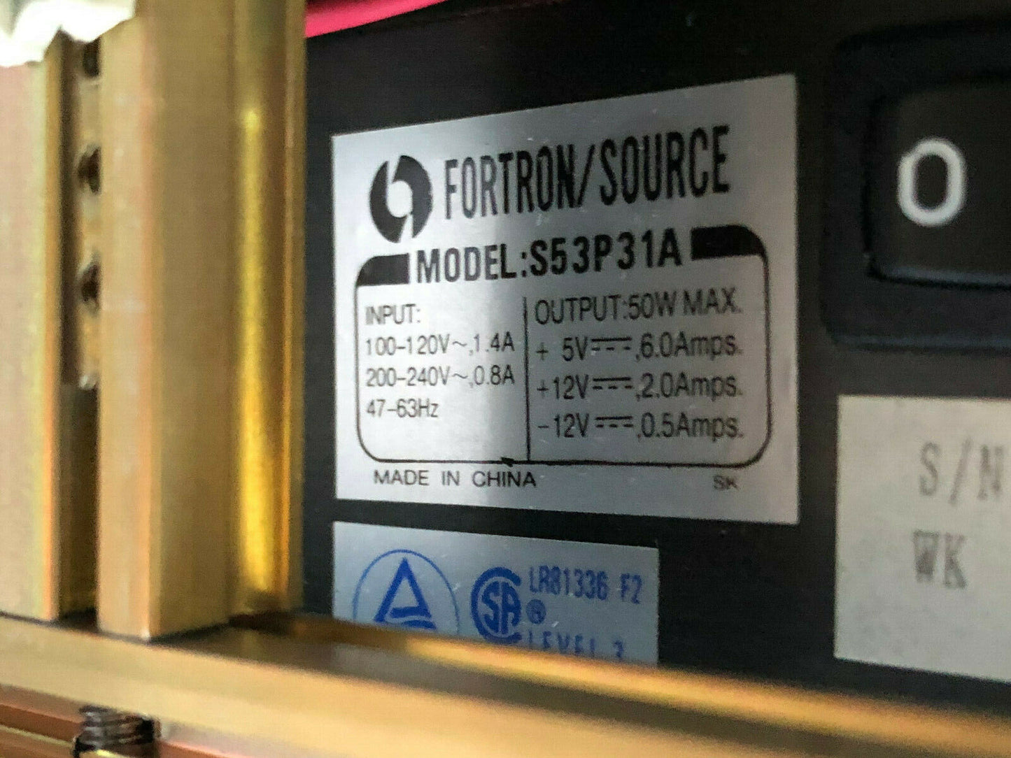Advanced Fastening Systems Css 91,S53p31a,Ml104qn00 Panel,Afs Css91 B2 Power,De