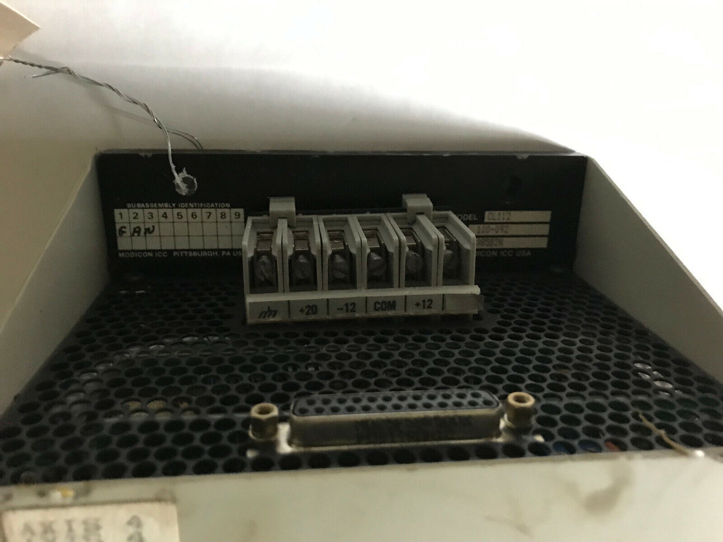 Modicon Cl112 Cyberline 1000 Servo Drive Controller,Modicon 110-092,Sf