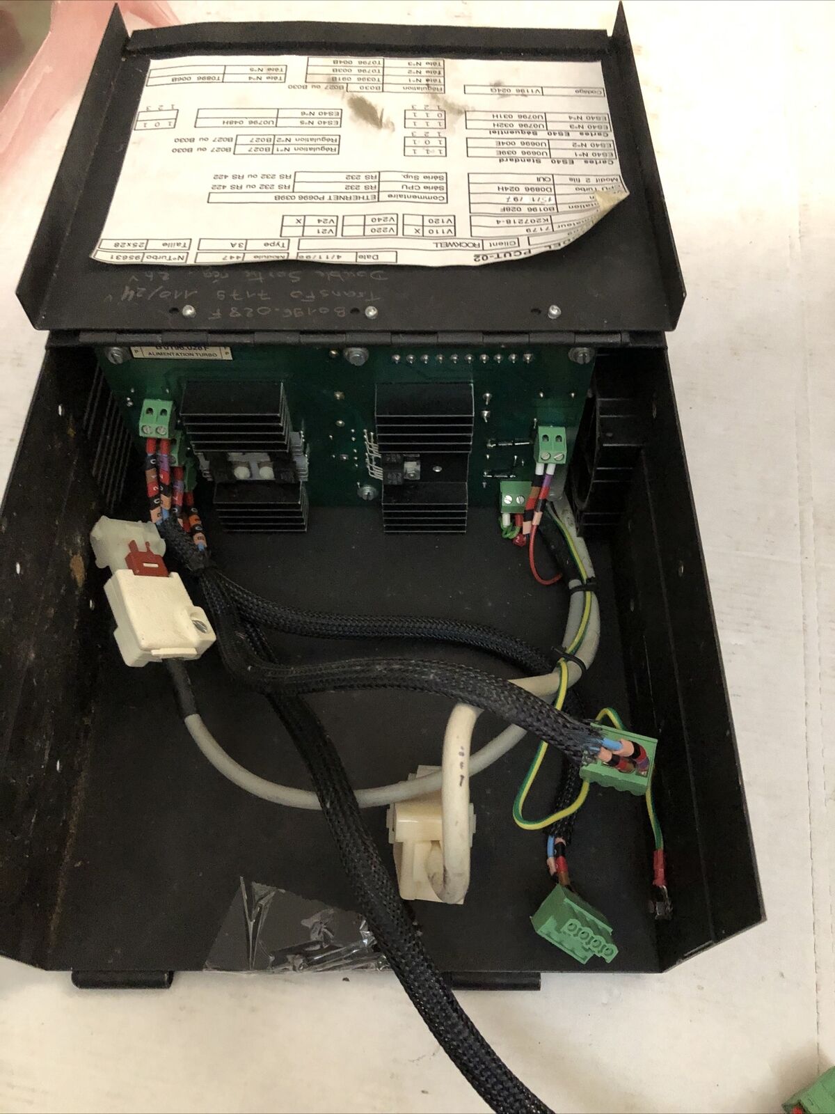Afp/Prodel Pcut-02,B0196.028F,Hersteller  Module Cpu Turbo,Bz