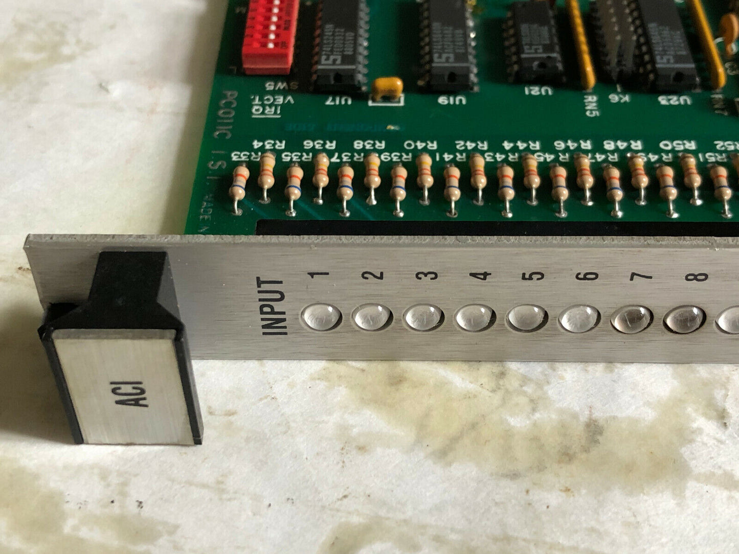 Isi Robotics Pc011c,I.S.I. Pc011c Aci Input Module ,Ed,Ej