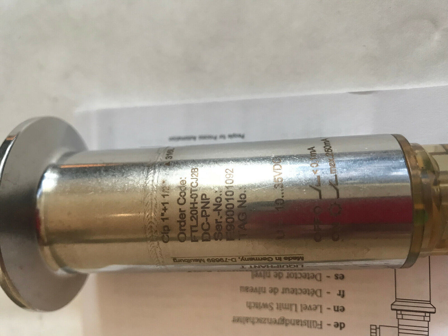 New Endress+Hauser 52018579 Liquiphant Ftl20h-0Tcj2b,Liquiphant Ftl20,Ta