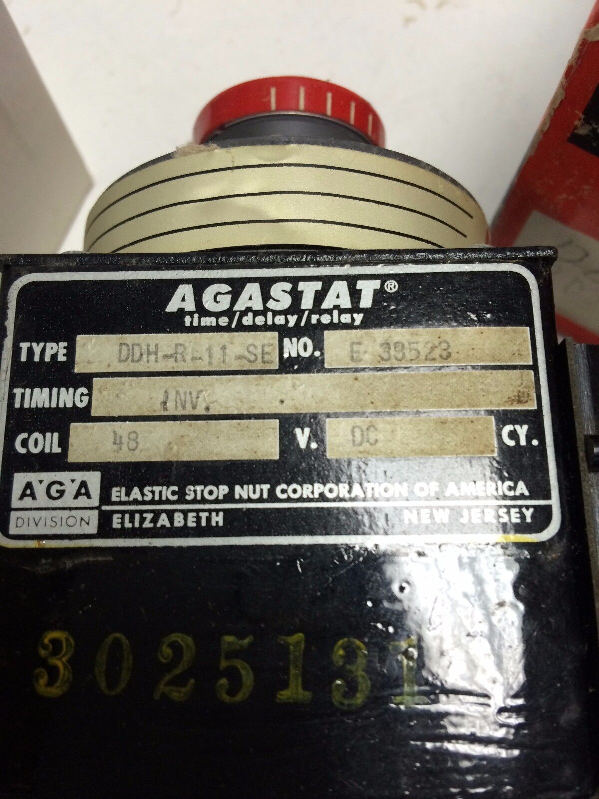 New Agastat Ddh-R-11-Se Timing Relay 48Vdc,E 39523,Cl