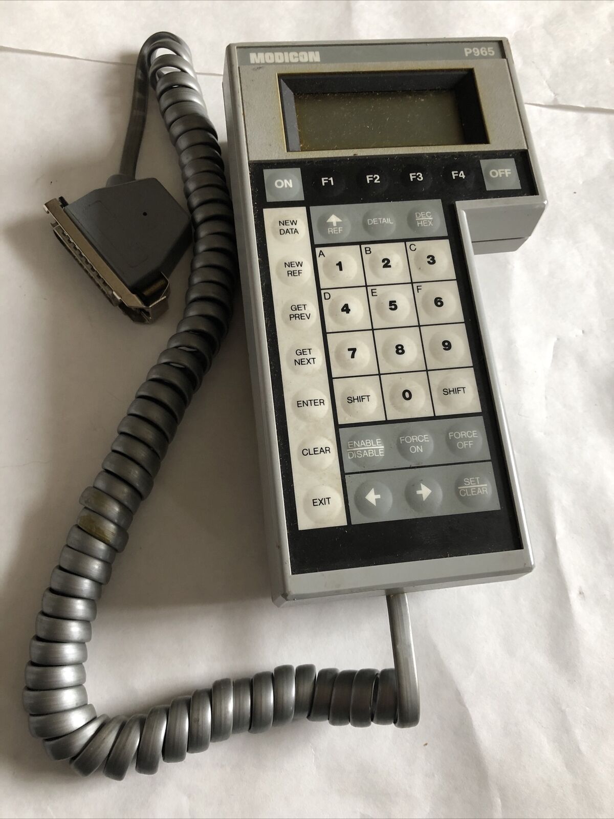 Modicon P965,As-P965-000 Data Access Keypad Terminal Teach Pendant,Dj,Fg