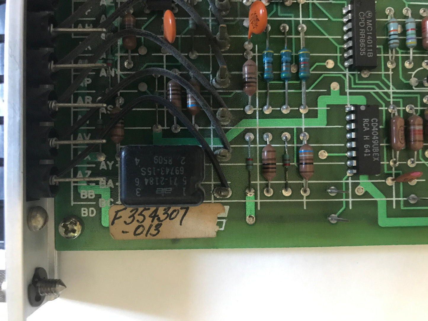 Reliance Electric F354307-013 Circuit Board Bccc F354307013 001412-26A,Su