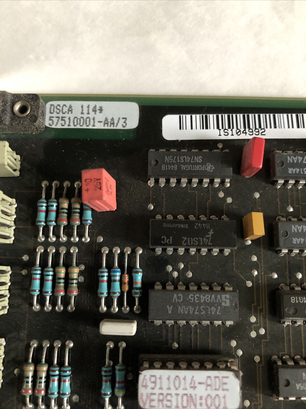 Abb Dsca 114 57510001-Aa/3 Board,Dsca114 Abb 57510001-Aa/3,Ed,Ee