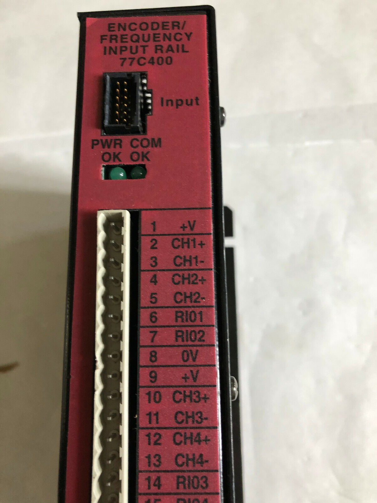 Csi 77C400,Control System Innovators,Encoder Frequency Input Rail,Er