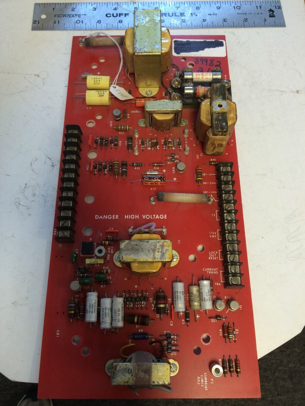 Vectrol 9032-134Aa Scr Drive Control Board  ,D61-231 (7),Tf