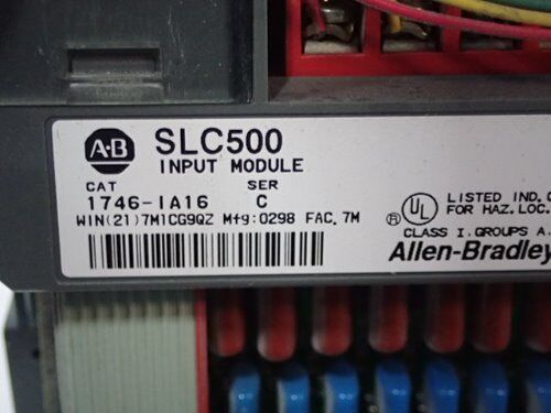 Allen Bradley 1746-P2,Slc-500 Plc Expansion Rack,1746Sc-Ia8i,1746-Ox8,1747-Sn,Ec