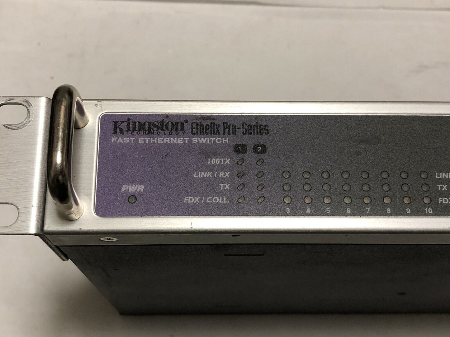 Kingston Kns208/R Etherx Switch 10 Port Pro-Series 19 Rack Mountable,Ej