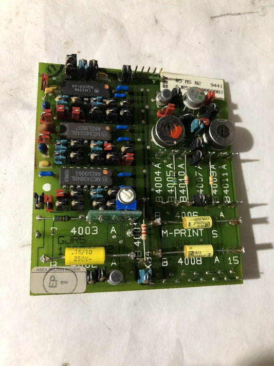 Abb Gjr5138800r0003 Gjr5-138811P2 Print Circuit Board  ,Tn