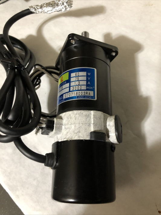 New Sanyo Denki L406-012E18 Super-L Dc Servo Motor, 60W,75 Vdc,Bq