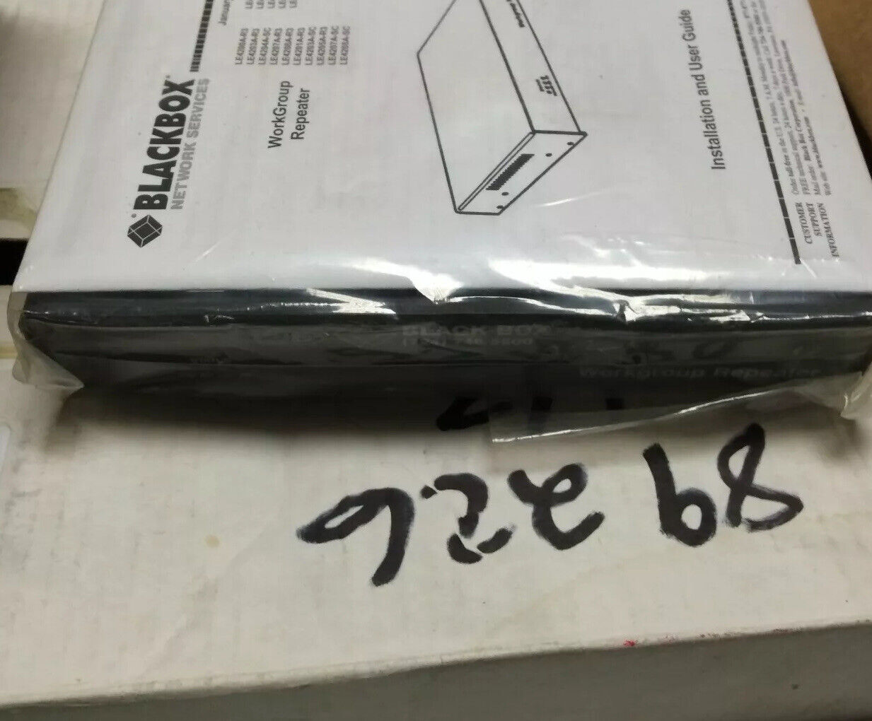 New Black Box Le4200a-R3 Workgroup Repeater Bnc/Bnc,Em