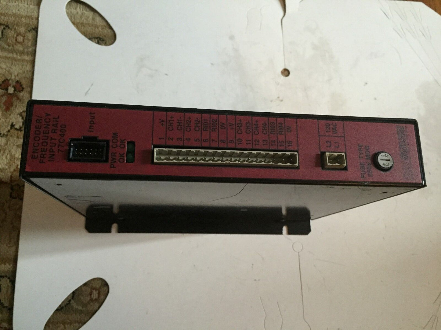 Csi 77C400,Control System Innovators,Encoder Frequency Input Rail,Er