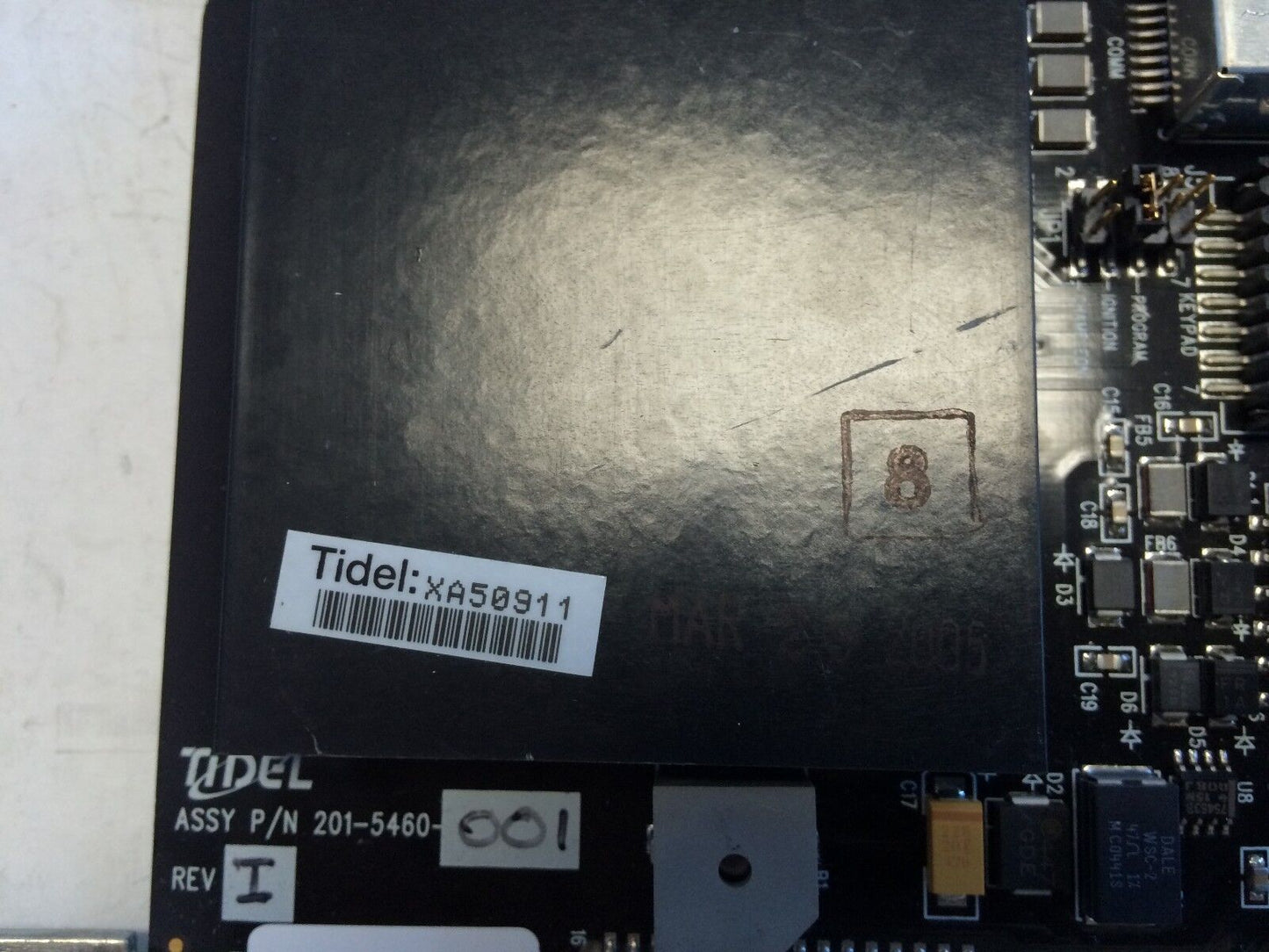 Tidel 201-5460-001 Systems Keypad Pc Board Assembly For Is2000,De