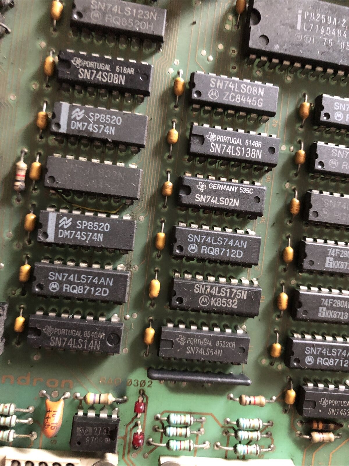 Andron Rao 0302, Tm 4256Fn9 Pcb Board  Rao 0302,Tm 4256Fn9,Bl