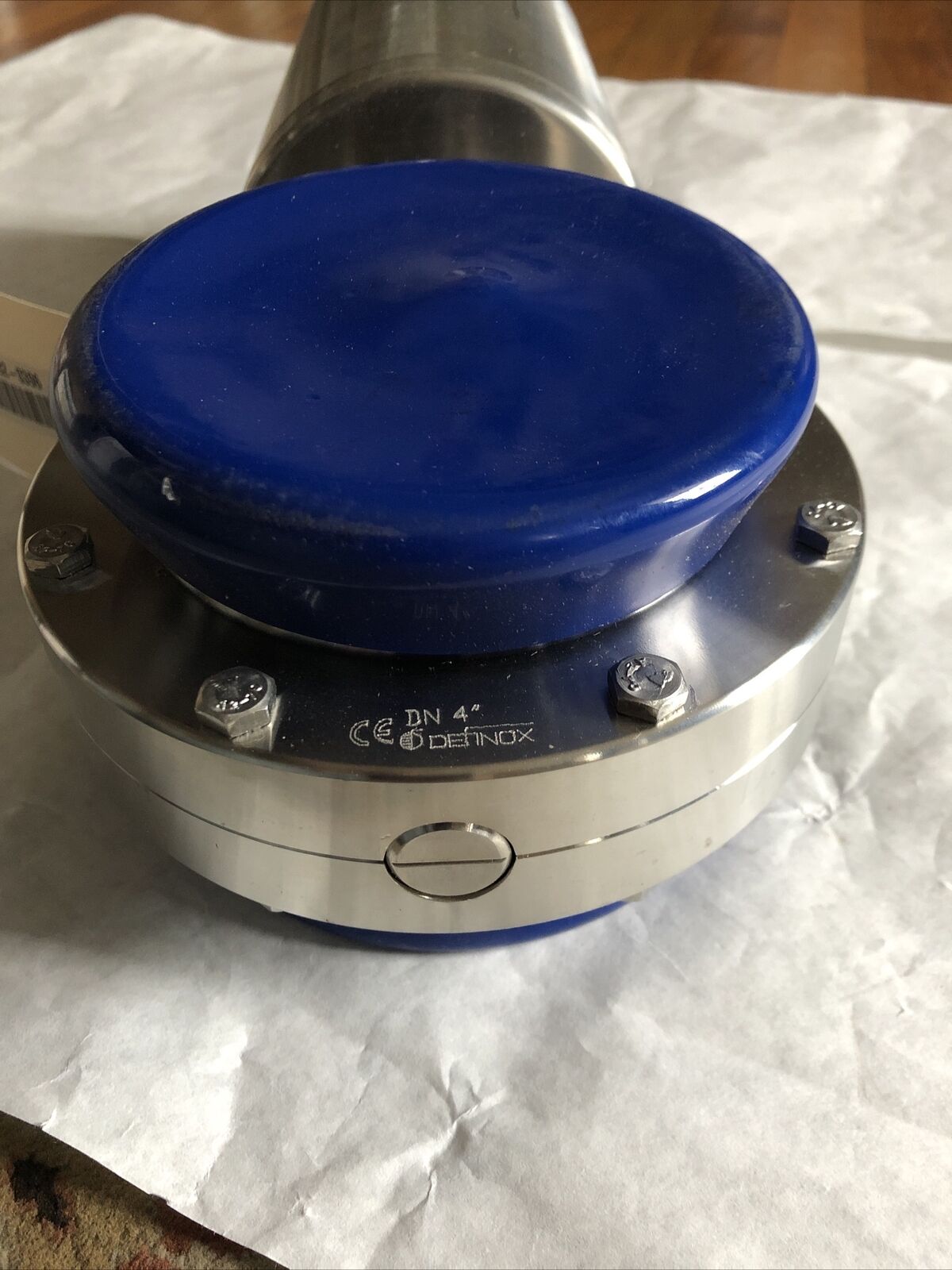 New Definox Dpax Dn100 Spring Pressure Valve 4",Definox Dn4 100N,090Md 035,Am