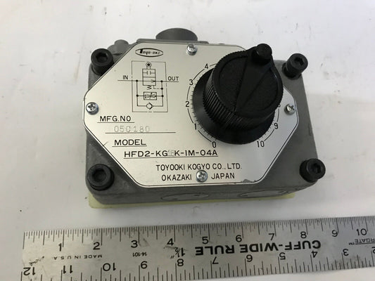 New Toyooki Kogyo Hfd2-Kg16k-Im-04A Hydraulic Valve 05C180 Hfd2-Kg16k-Im-O4a,Em