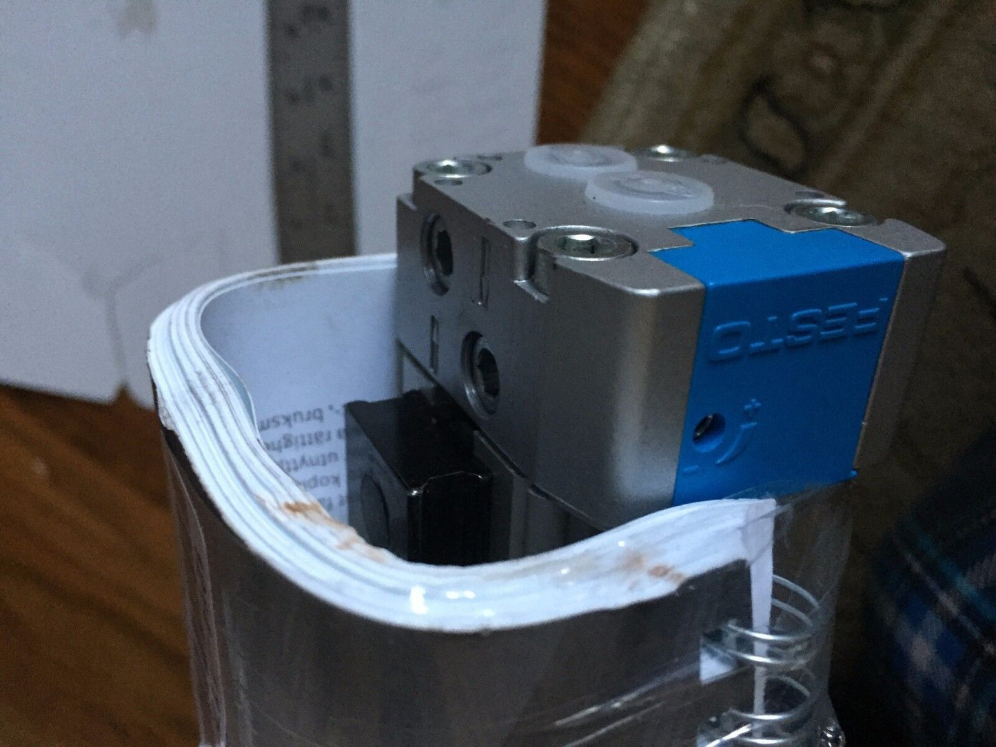 New Festo Dgpl-25-355-Ppv-A-Kf-B Pneumatic Linear Drive,Dgpl-25-35,120Psi Max,St